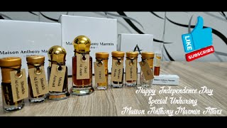 Happy Independence Day Special Unboxing Video On Maison Anthony Marmin Attars | #maisonanthonymarmin