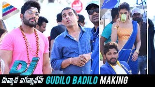 DJ Gudilo Badilo Song Making | DJ Duvvada Jagannadham FUN ON SETS | Allu Arjun | Pooja Hegde