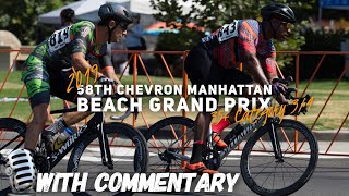 CWS: 2019 58th ANNUAL MANHATTAN BEACH GRAND PRIX MEN'S 35+ CATEGORY 3/4 RACE with COMMENTARY