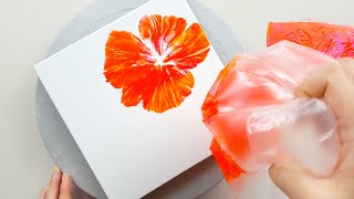 (591) New ideas for painting flowers | Easy Painting Tips | Fluid Acrylic | Designer Gemma77