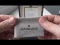 unboxing junghans max bill 027 3502