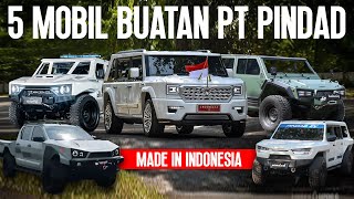 WAJIB TAHU! Ini dia 5 Mobil Terbaru PT Pindad Buatan Indonesia yang GAGAH dan TANGGUH