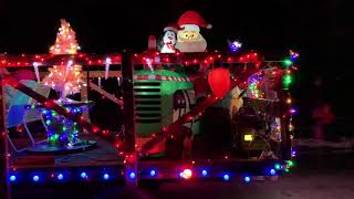 Greenwich, NY Lighted Tractor Parade 2018