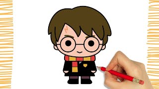 How to Draw HARRY POTTER I EASY