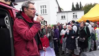 Solidarität mit Ende Gelände: symbolisch Regel \u0026 Gesetz übertreten (Christoph Bautz, Campact)