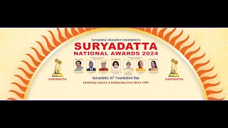 SURYADATTA NATIONAL AWARD 2024