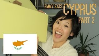 Emmy Eats Cyprus - Part 2 - tasting Cypriot snacks \u0026 sweets