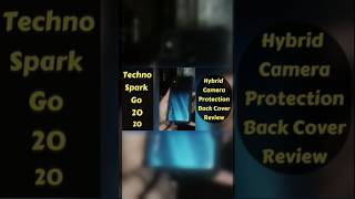 Techno spark go 2020 review | hybrid camera protection cover | back cover review | फ्लिप कवर रेव्यू