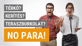 Ha térkövezés, kerítés építés vagy teraszburkolás akkor irány a HUFBAU BNF GYŐR! www.bnfshop.hu