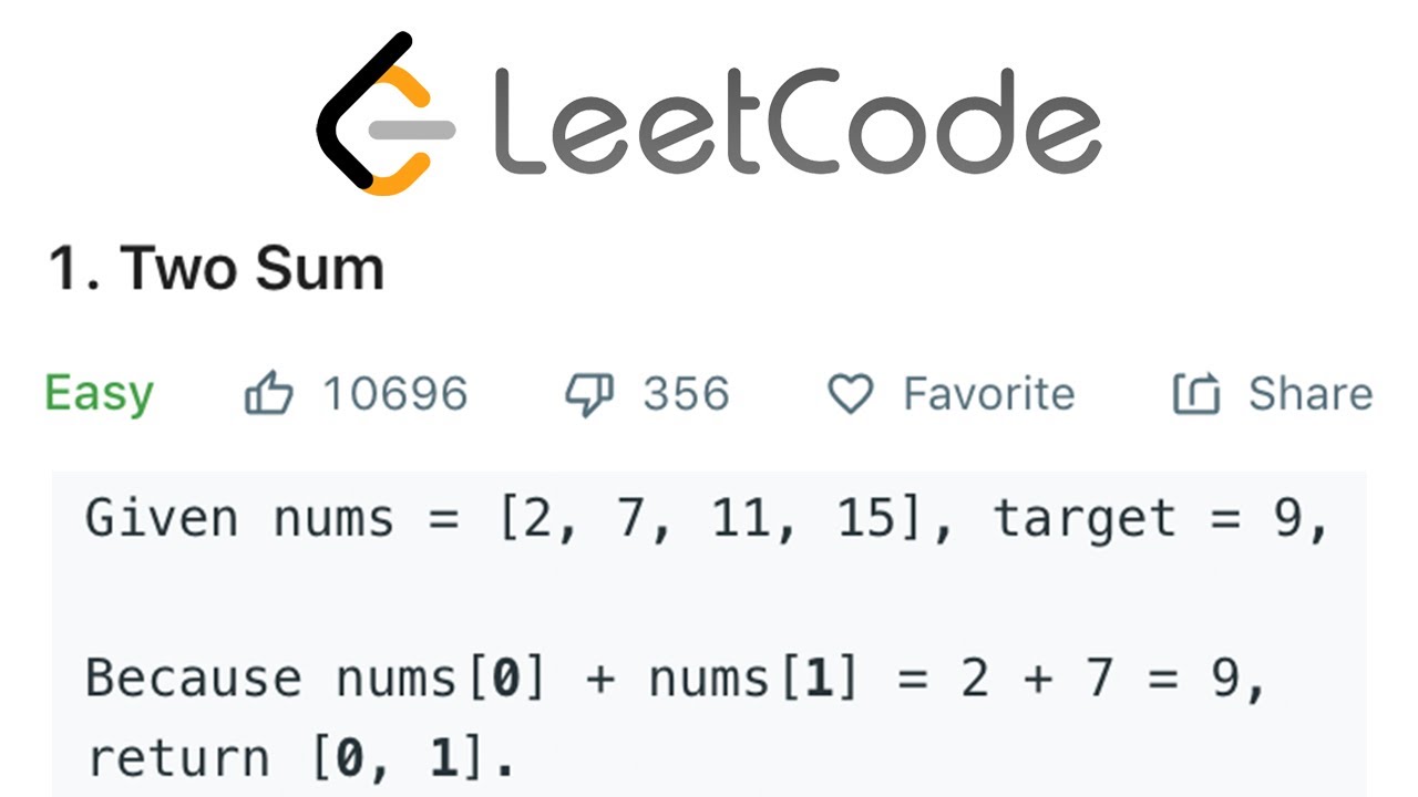 Leetcode Two Sum Solution Explained Java Youtube Leetcode Two Sum Solution Explained Java Youtube