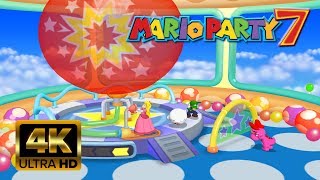 Mario Party 7 - All 4-Player Mic Minigames [4K]