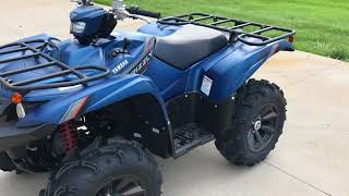 2019 Yamaha Grizzly EPS SE - Quick walk around and startup