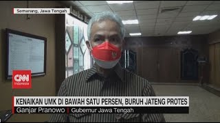 Kenaikan UMK di Bawah Satu Persen, Buruh Jateng Protes