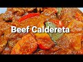 #How To Cook Beef Caldereta using #Mama Sita Mix & #Peanut butter | Delicious Recipe