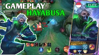 MATI DIAWAL MENANG DIAKHIR ! GAMEPLAY HAYABUSA #mobilelegends