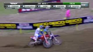 Southwick 250 Moto 1: J. Martin takes lead