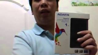 NO. 5151 - 威剛 ADATA SH14 1TB USB3.0 2.5吋軍規防震行動硬碟-靚潮黑