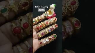 Impon stone ring collections.  WhatsApp 7739395599. #