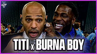 Burna Boy puts on a special concert for Thierry, Micah & Carragher! 🎤😆