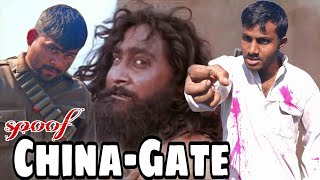 China-Gate(1998)movie spoof |Amaresh Puri | Ompuri | jageera |Comedy Av2 | China-Gate movie spoof |
