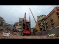 convoi exceptionnel 70 ton volvo ec480ehr u0026 28m demolition arm arriving in milano manfreda scavi