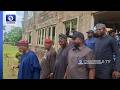Ribadu, IGP, Gbajabiamila, Defence Minister Visit Oyo Over Abducted Pupils, Teachers