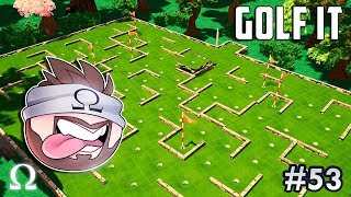 This Map Was A-MAZE-ING! (FAN MADE MAP) | Golf It Funny Moments #53