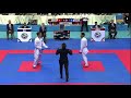 reman eltemur tur vs brandon wilkins eng 75kg final european karate championships 2022