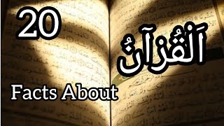 20 Facts About | the QURAN #facts #quran