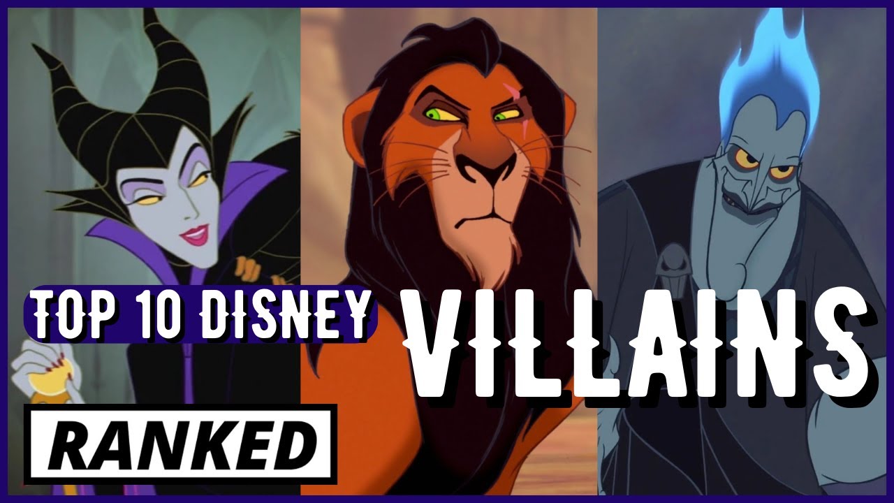Top 50 Disney Villains Top 50 Disney Villains