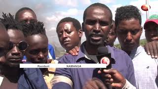 Namanga residents protest and block the Kenya-Namanga Border