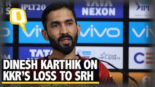 Dinesh Karthik on KKR's Loss to Sunrisers in The Second Qualifier | The Quint