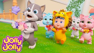 Bring The Mittens Back - Three Little Kittens + More | Jolly Jolly - Learn and Play - Nursery Rhymes