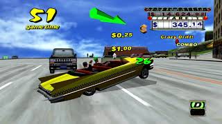 Crazy Taxi GamePlay FullHD $21 200 48 customers Original Area