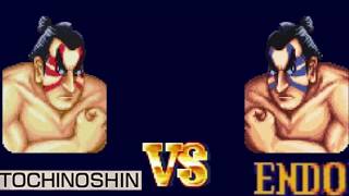 Tochinoshin Vs Endo (Street Fighter)