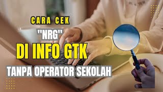 Cara Cek NRG secara Mandiri Tanpa Bikin Pusing Ketua MGMP#arozebuayt #sertifikasi #cgp #nrg #ppg