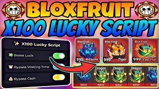 [NEW] Blox Fruits 100x Luck Booster Script🤑 | New Update 2026 | Keyless | Unlimited Mythical Fruit 🐉