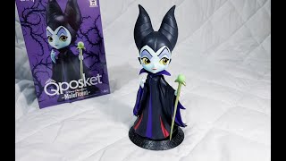 Disney Characters Q Posket Qposket Villain Evil Queen Maleficent Banpresto Figure Figurine Unboxing