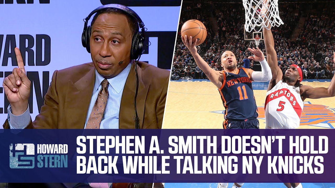 Stephen A Smith Doesn T Hold Back While Talking About The N Y Knicks