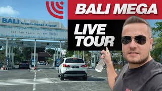 Bali MEGA Virtual Tour LIVE STREAM - Airport Kuta Legian Jimbaran and Nusa Dua