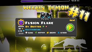 Weekly Demon #11 | Fusion Flare by Skitten | GD 2.11