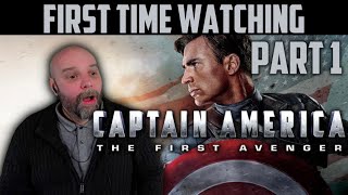 DC fans  First Time Watching Marvel! - Captain America-First Avenger - Movie Reaction - Part 1/2