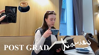 POST GRAD DIARIES | how to recover from burnout, baking muffins, coffee reading