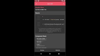 Render Error Can't find variable View Can't find variable Text Can't find StyleSheet React Native
