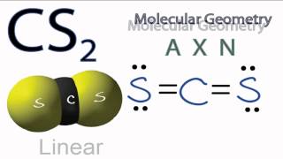 CS2 Molecular Geometry / Shape and Bond Angles