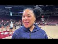 wbb dawn staley news conference 12 28 24