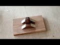 wooden adjustable and rotated phone stand