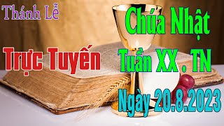 Thánh lễ Trực Tuyến Hôm Nay Chúa Nhật Tuần XX .TN - Ngày 20/8/2023 Trưc Tiếp Thánh Lễ