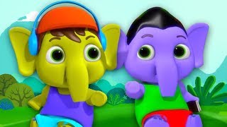 Ek Mota Hathi Jhoom Ke Chala | एक मोटा हाथी | Kids TV India | Hindi Balgeet | Hindi Nursery Rhymes