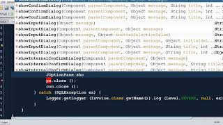 Add Invoice Java Swing